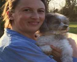 The actress has adopted a Shih Tzu cross whom she has named Peggy. She has also written a television series named 